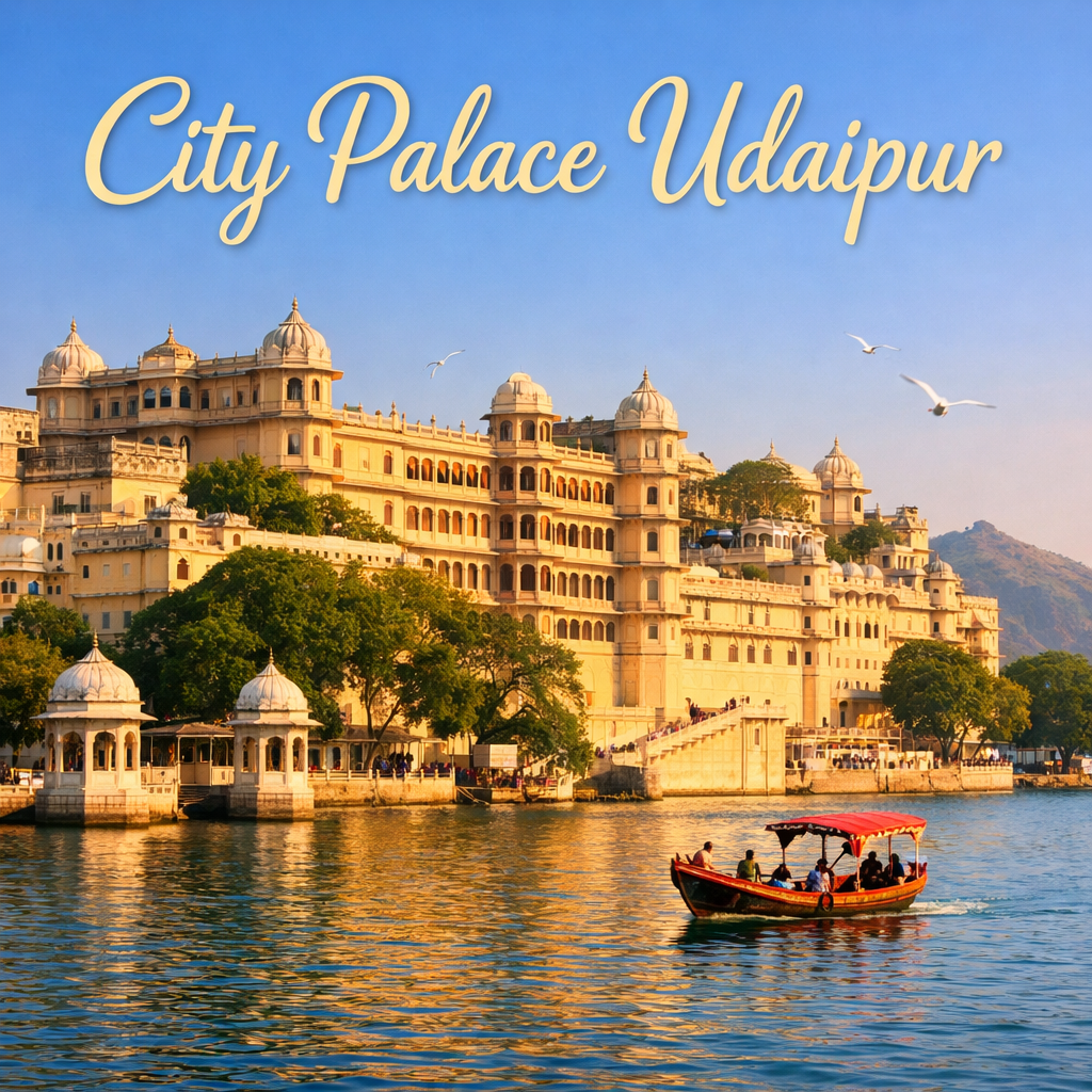 City Palace, Udaipur – A Royal Masterpiece Overlooking Lake Pichola