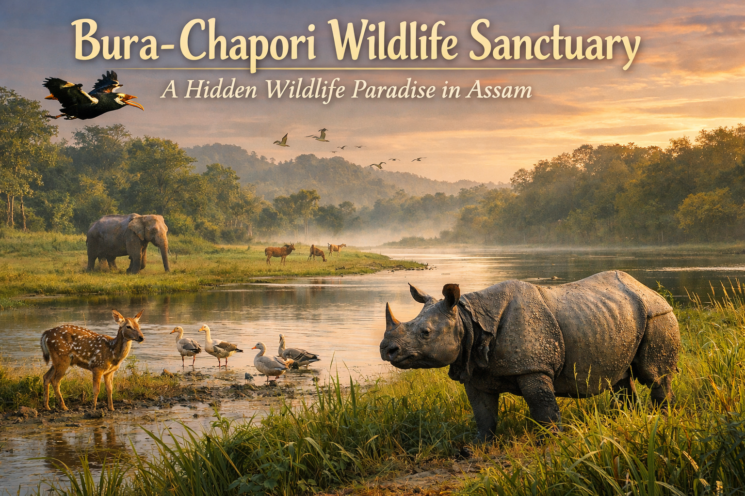 Bura-Chapori Wildlife Sanctuary: A Hidden Wildlife Paradise in Assam