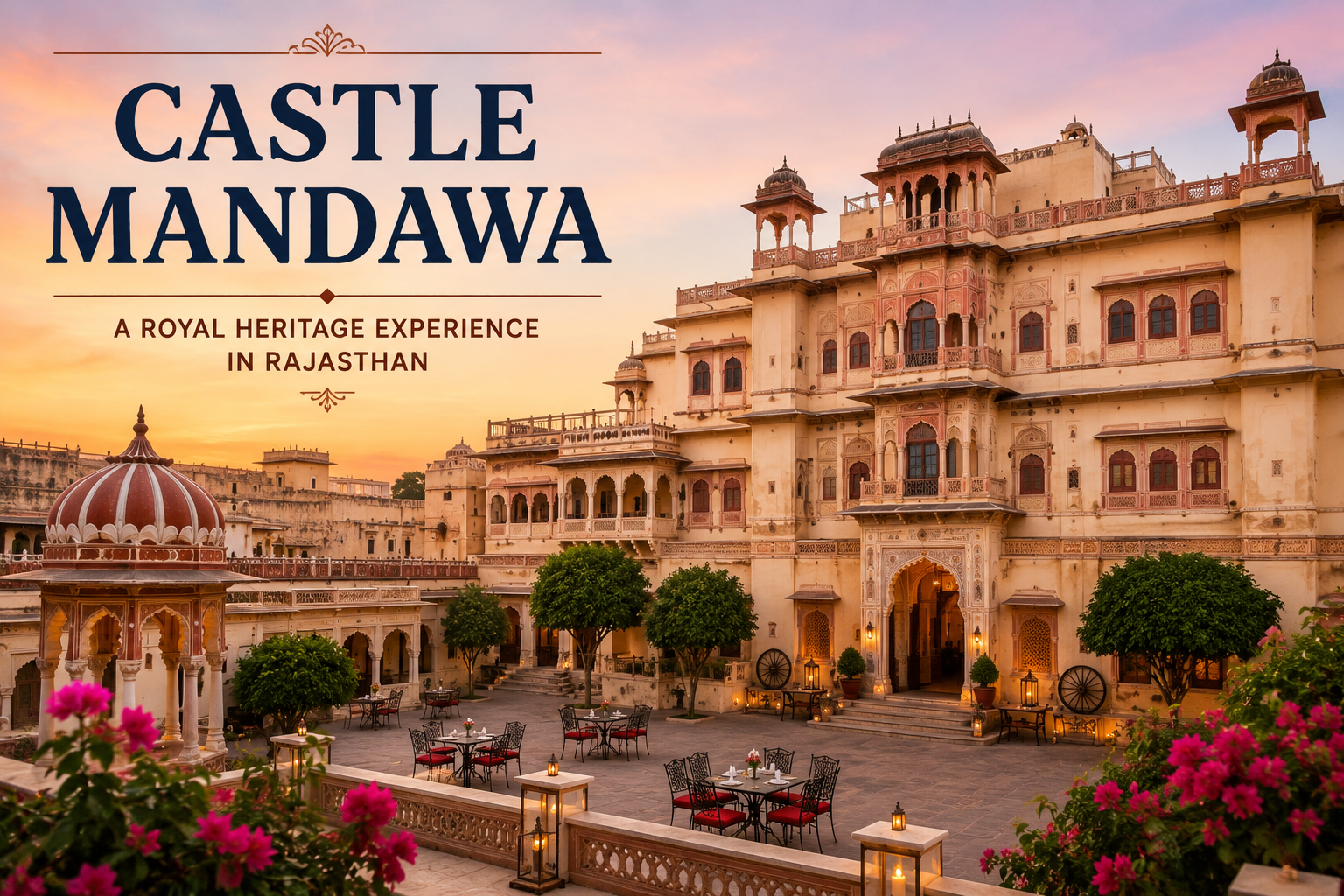 Castle Mandawa: A Royal Heritage Stay in the Heart of Rajasthan