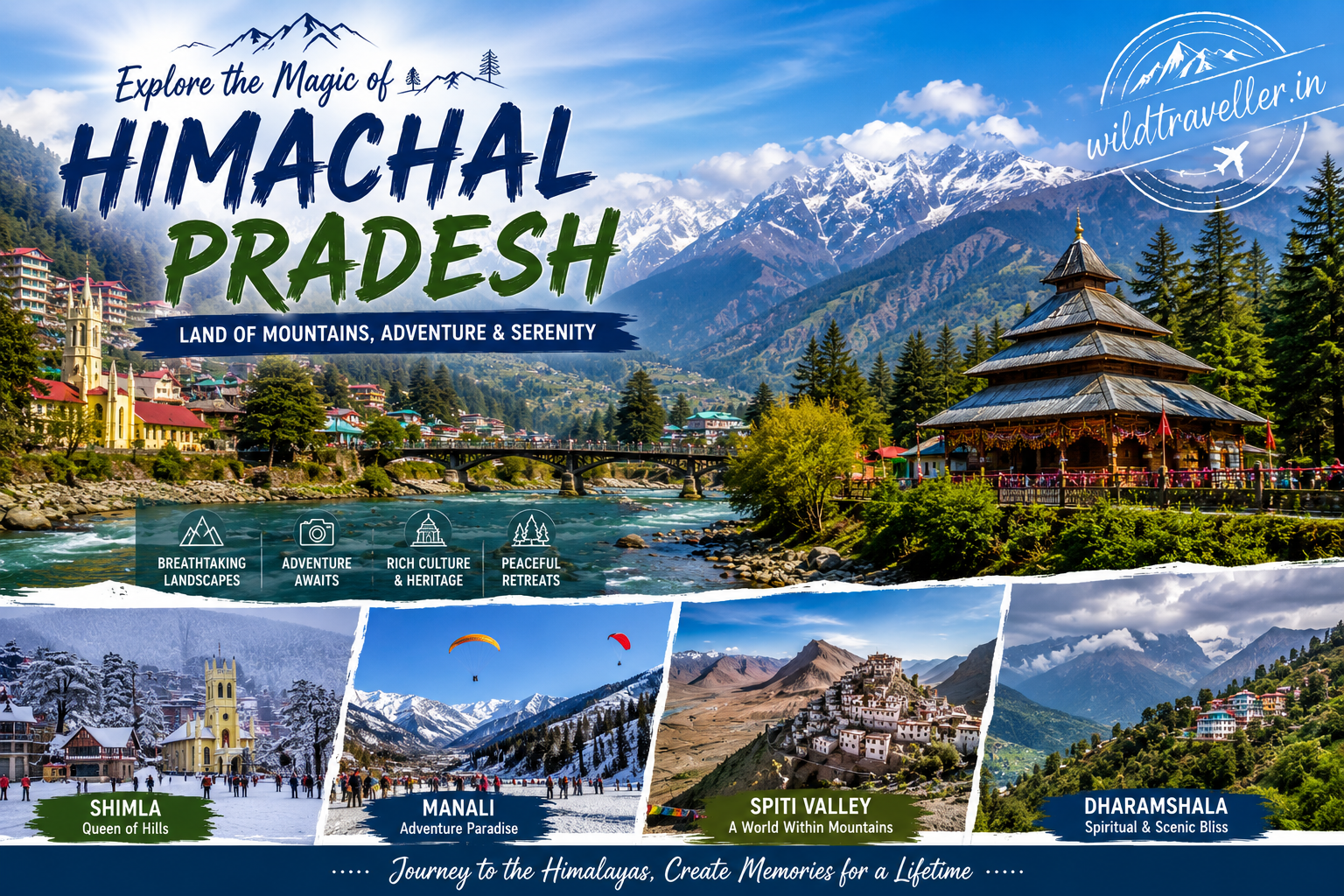 Himachal Pradesh – A Complete Travel Guide to India's Himalayan Paradise