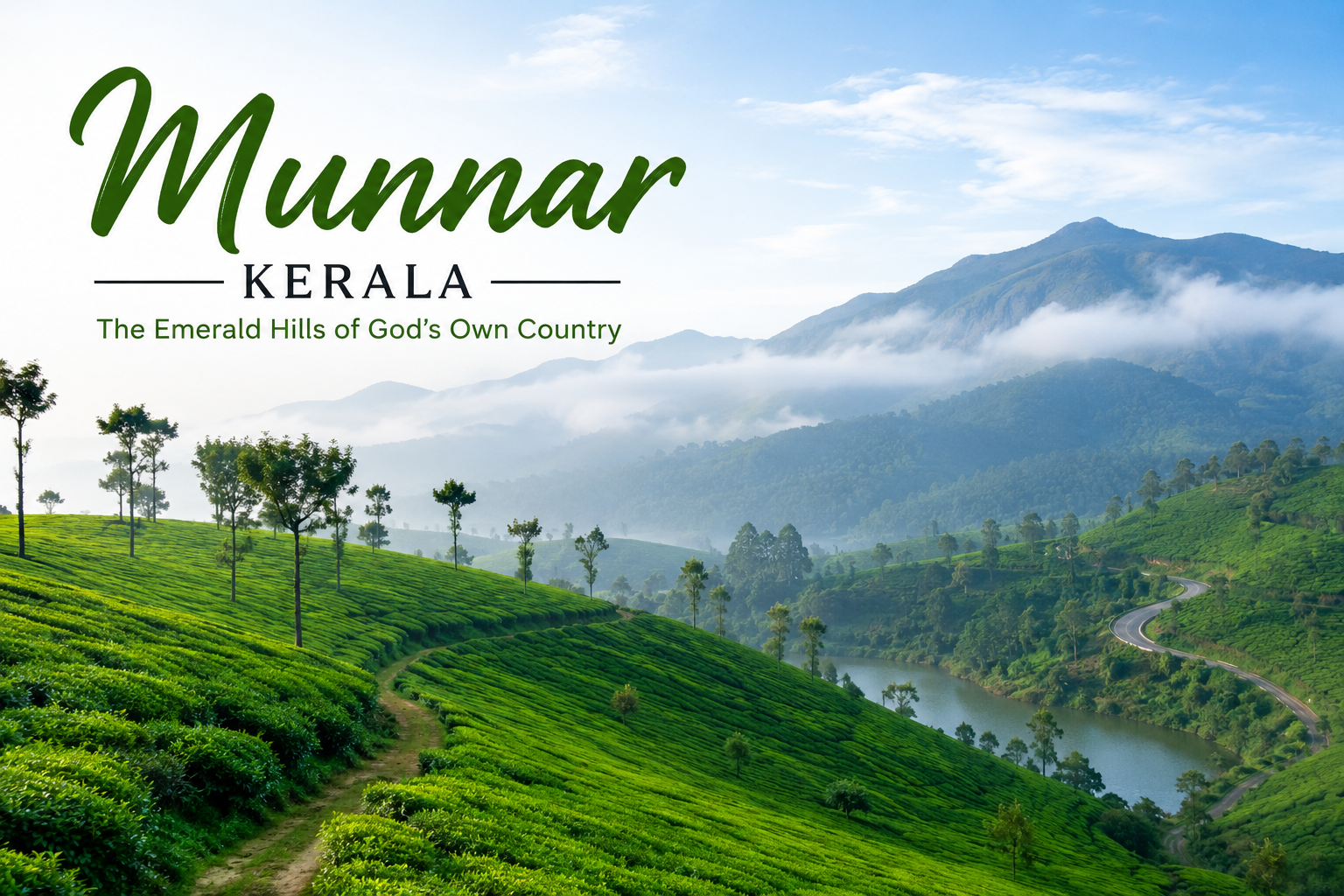 Munnar, Kerala – Discover the Emerald Hills of God’s Own Country