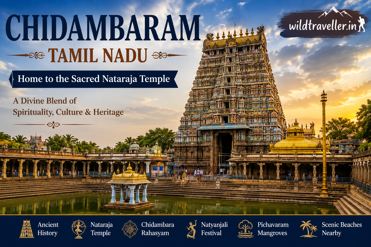 Chidambaram, Tamil Nadu: Home to the Sacred Nataraja Temple