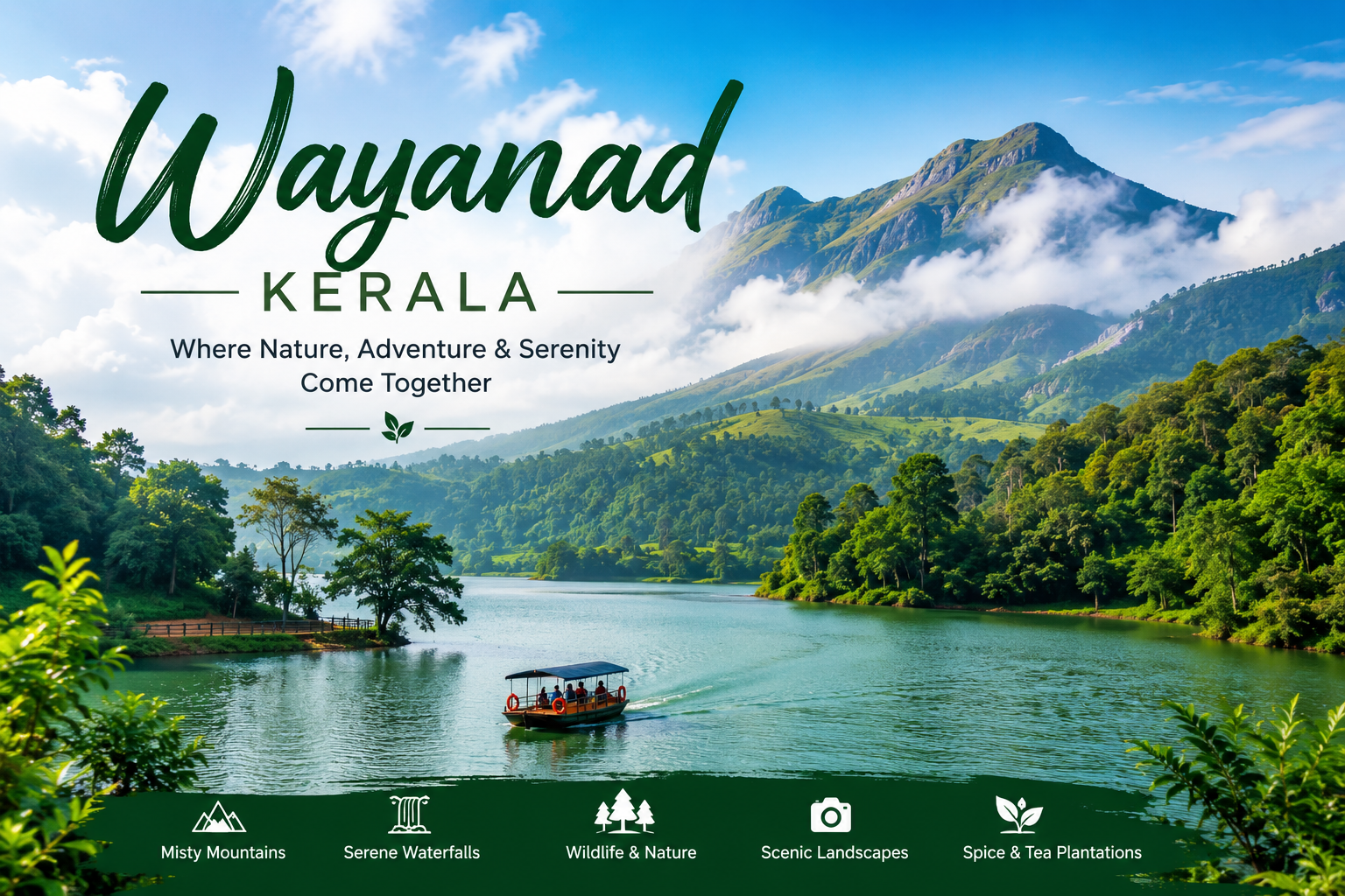 Wayanad, Kerala – A Nature Lover’s Paradise in the Western Ghats