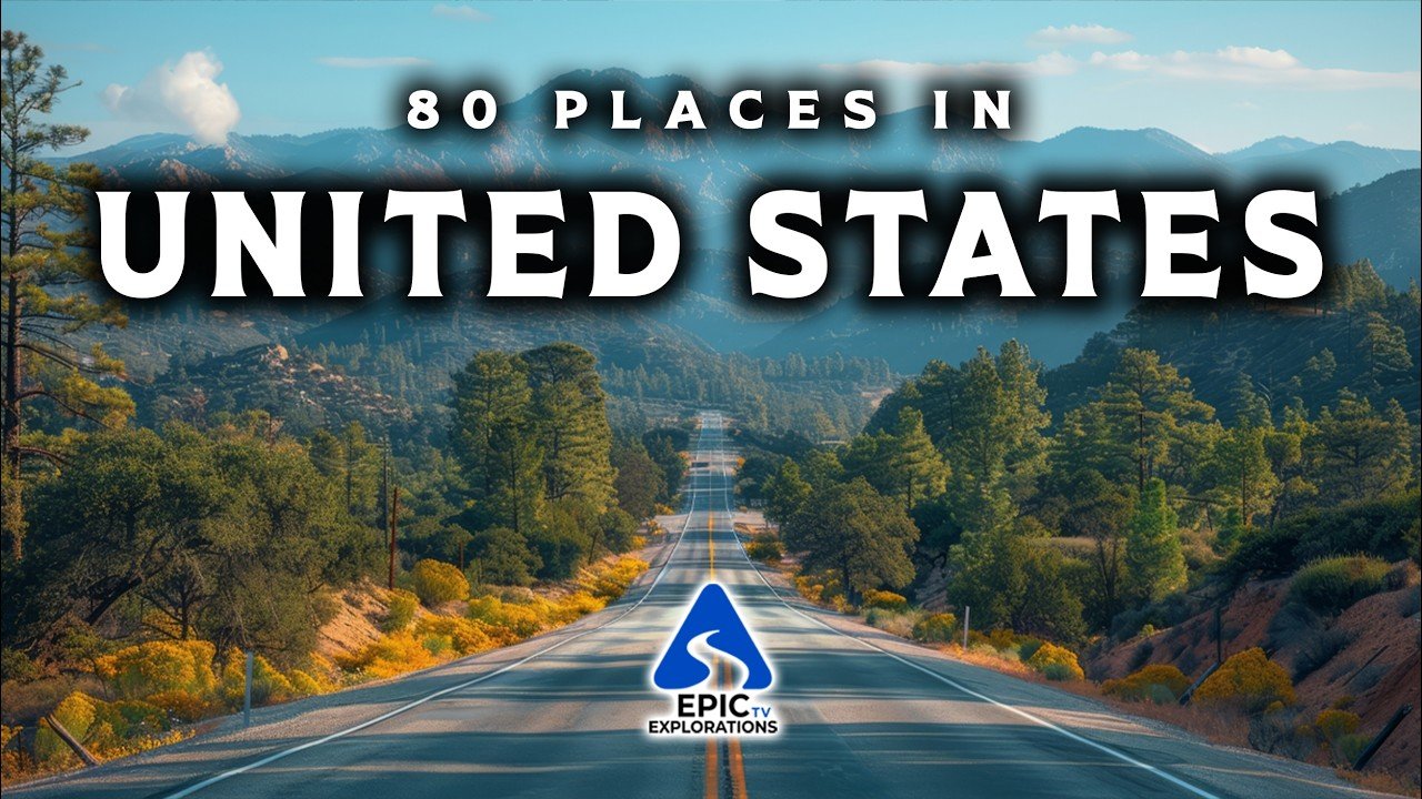 WONDERS OF USA | 80 Most Beautiful Places in the United States