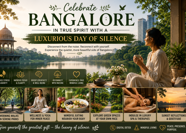 Celebrate Bangalore in true spirit with a luxurious day of silence