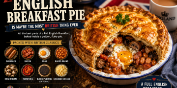 This English breakfast pie is maybe the most British thing ever
