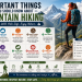 Important things you should know about Mountain hiking