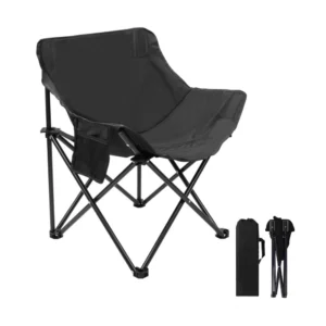 Generic Foldable Camping Chair (Black)