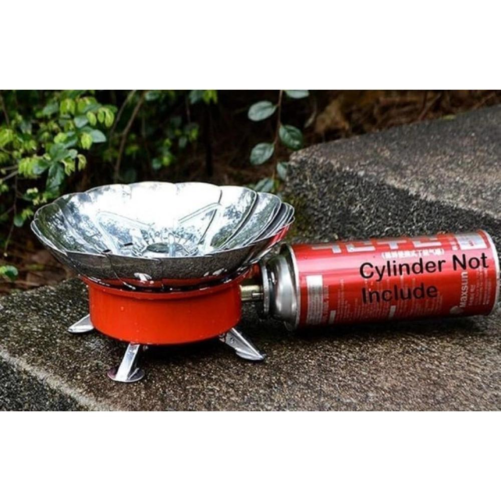 Generic Windproof Lotus Stove (Orange) - Image 4