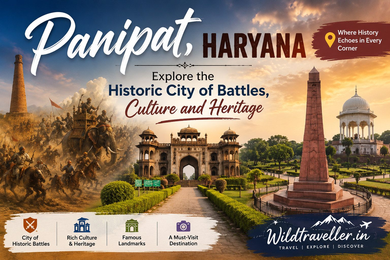 Panipat, Haryana: Explore the Historic City of Battles, Culture and Heritage